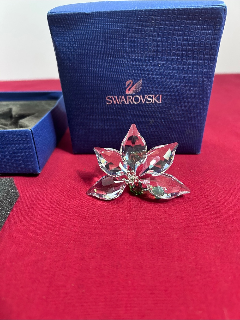 Swarovski Clear Crystal Lotus Flower Clear